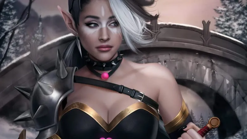 Sci Fi Women Warrior Theme Preview Image