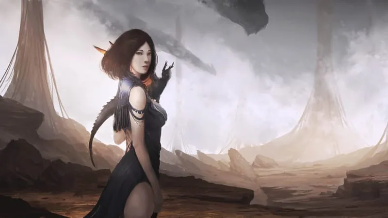 Sci Fi Women Theme Preview Image