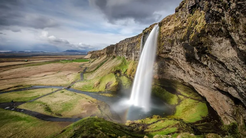 Seljalandsfoss Waterfall Theme Preview Image