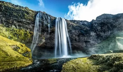 Seljalandsfoss Waterfall Theme Preview Image