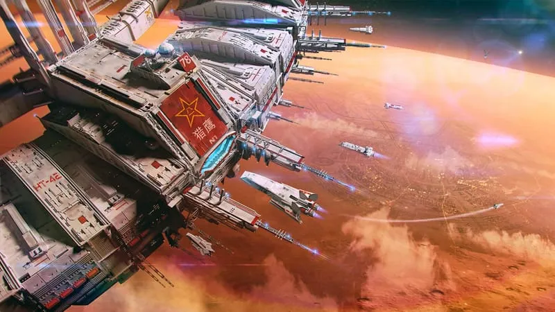 Sci-fi Space Station Theme Preview Image