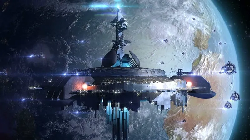 Sci-fi Space Station Theme Preview Image