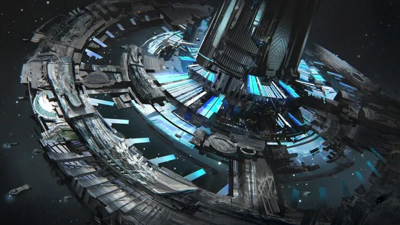 Sci-fi Space Station Theme Preview Image