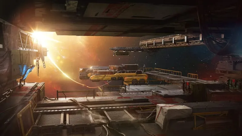 Sci-fi Space Station Theme Preview Image