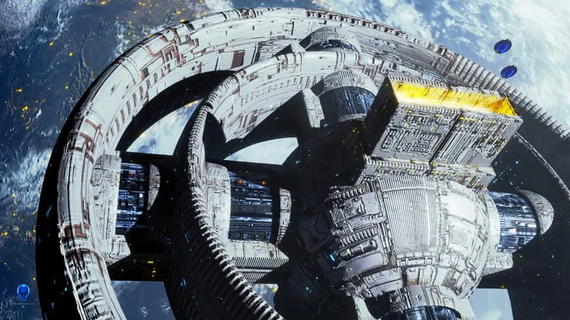 Sci-fi Space Station Theme Preview Image