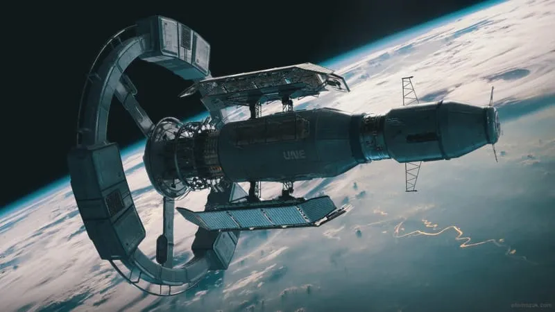 Sci-fi Space Station Theme Preview Image