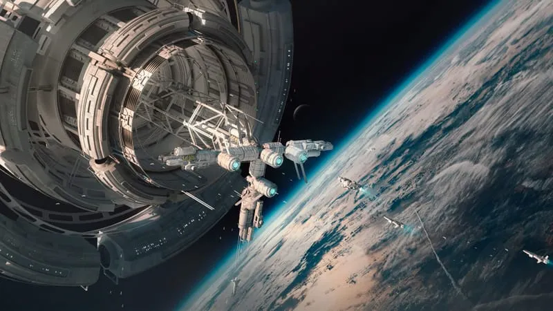Sci-fi Space Station Theme Preview Image