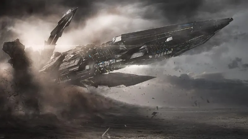 Sci-Fi Spaceship Theme Preview Image