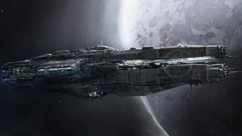 Sci-Fi Spaceship Theme Preview Image