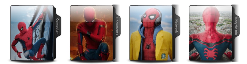 Spider-Man: Homecoming Theme Icons