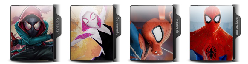 Spider-Man: Into the Spider-Verse Theme Icons