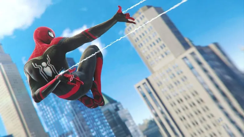 Spider-Man PS-4 Theme Preview Image