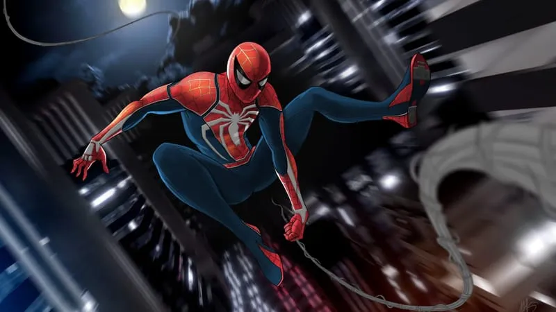 Spider-Man PS-4 Theme Preview Image