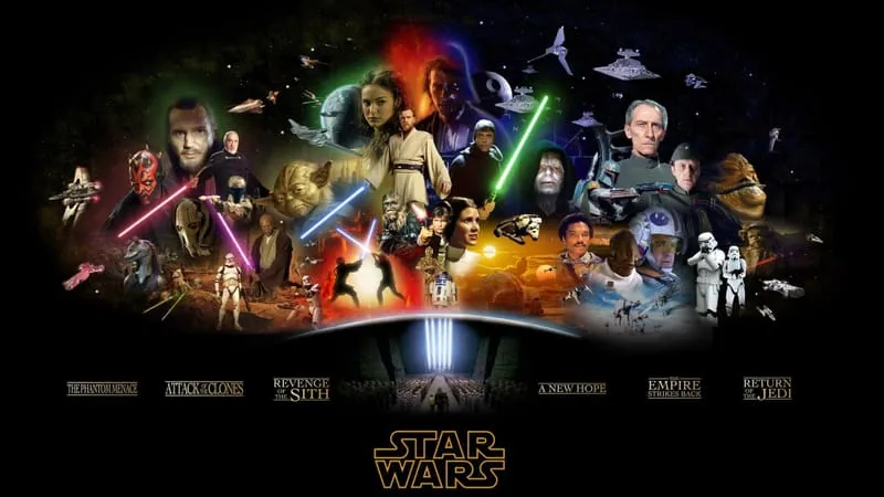 Star Wars Saga Theme Preview Image