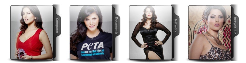 Sunny Leone Theme Icons