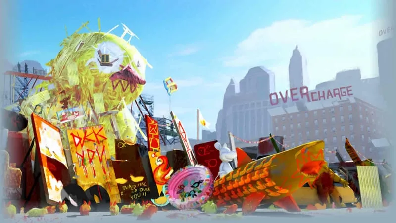 Sunset Overdrive Theme Preview Image