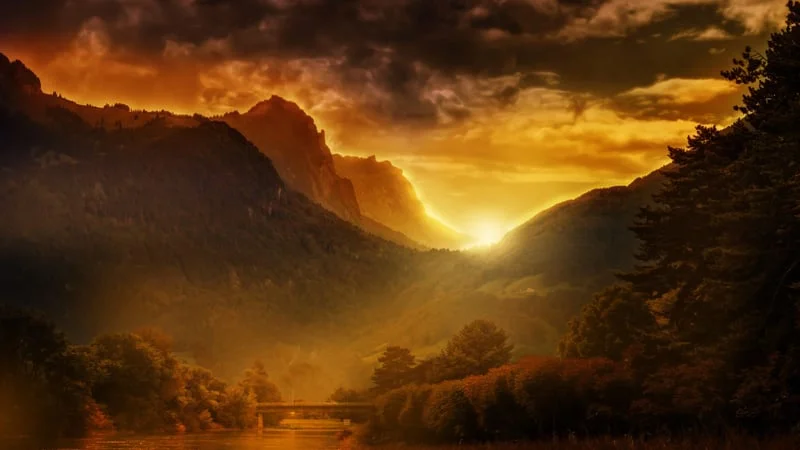 Sunset Theme Preview Image