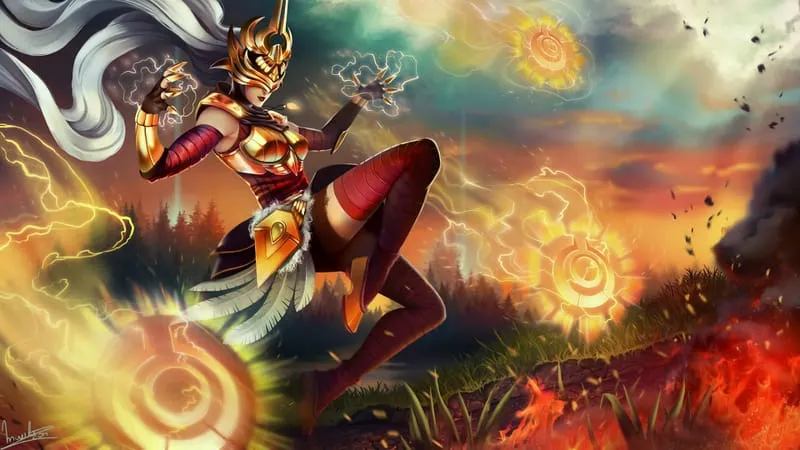 Syndra League Of Legends Theme Preview Image