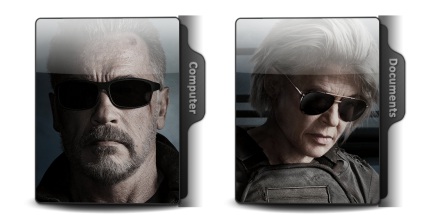 Terminator Dark Fate Theme Icons