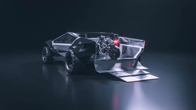 Tesla Cybertruck Theme Preview Image