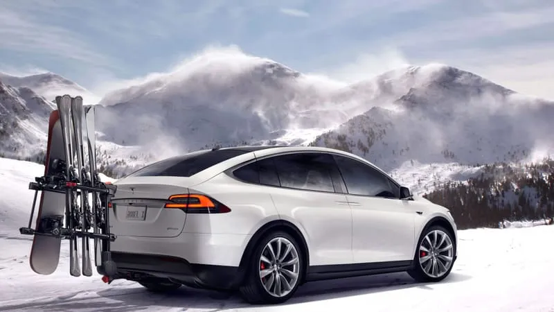 Tesla Model X Theme Preview Image