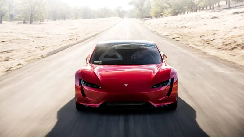 Tesla Roadster Theme Preview Image