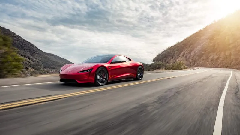 Tesla Roadster Theme Preview Image