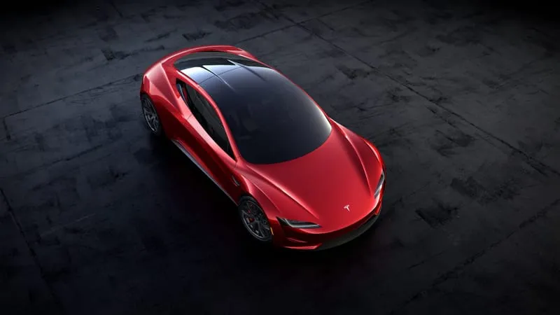 Tesla Roadster Theme Preview Image