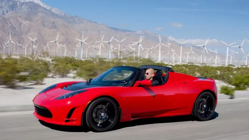 Tesla Roadster Theme Preview Image