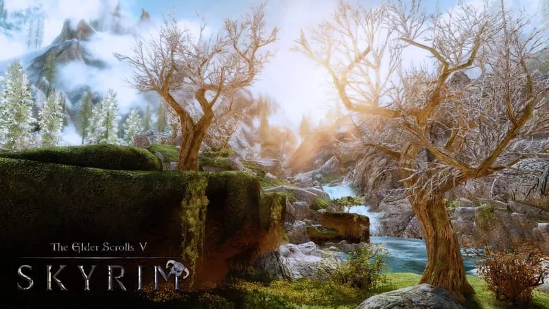 The Elder Scrolls V: Skyrim Theme Preview Image