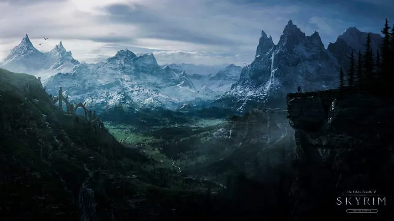 The Elder Scrolls V: Skyrim Theme Preview Image
