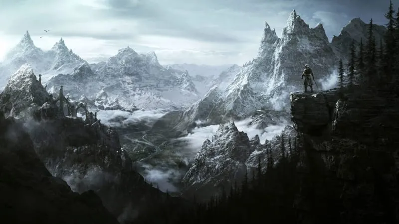 The Elder Scrolls V: Skyrim Theme Preview Image