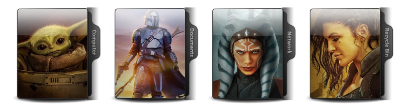 The Mandalorian Theme Icons