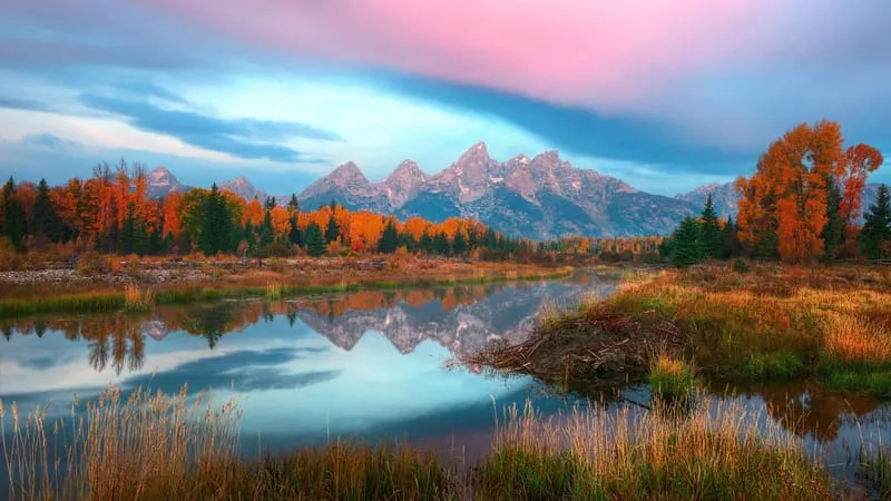 The Teton Range Theme Preview Image