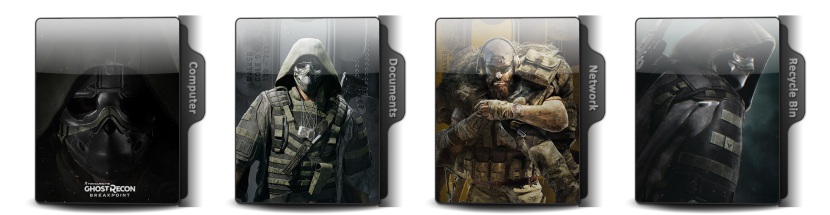 Tom Clancys Ghost Recon Breakpoint Theme Icons