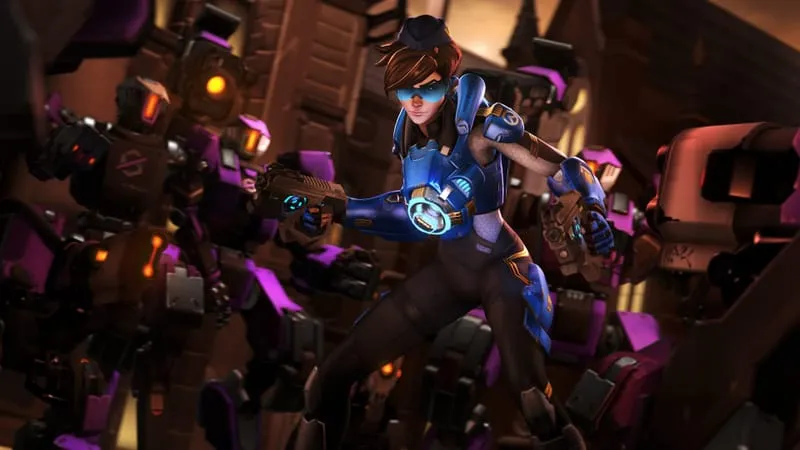 Tracer Overwatch Theme Preview Image