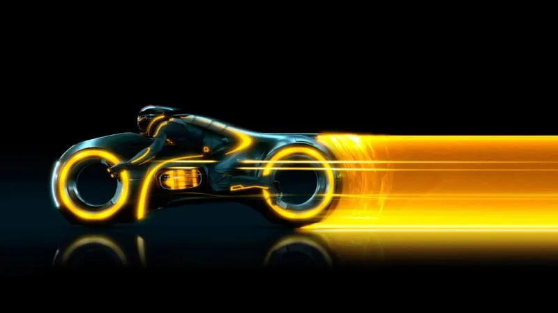TRON Legacy Theme Preview Image