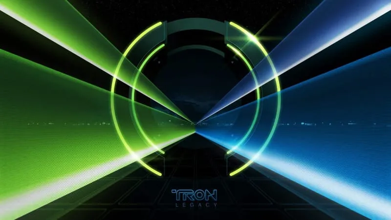 TRON Legacy Theme Preview Image