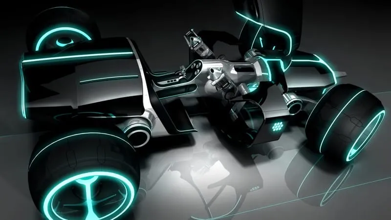 TRON Legacy Theme Preview Image
