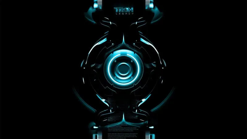 TRON Legacy Theme Preview Image