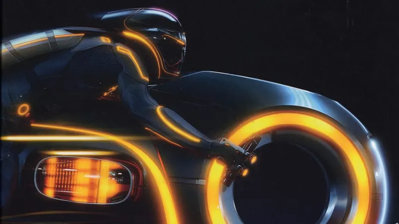 TRON Legacy Theme Preview Image