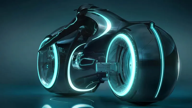 TRON Legacy Theme Preview Image