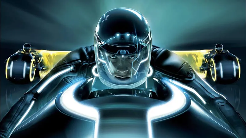 TRON Legacy Theme Preview Image