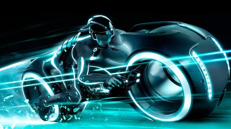 TRON Legacy Theme Preview Image