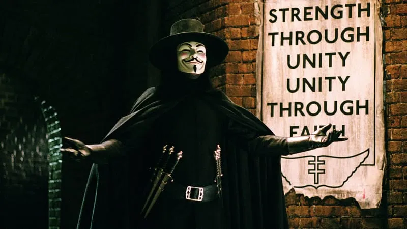 V For Vendetta Theme Preview Image
