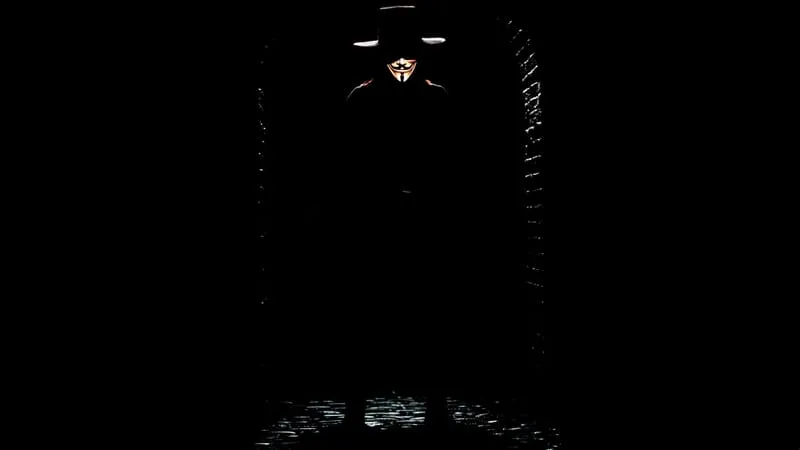 V For Vendetta Theme Preview Image
