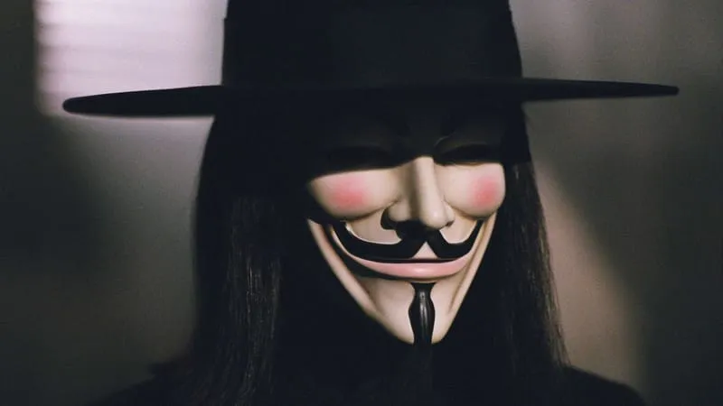 V For Vendetta Theme Preview Image