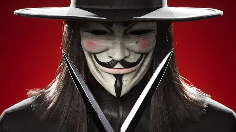 V For Vendetta Theme Preview Image