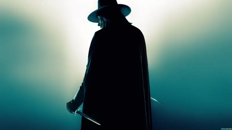 V For Vendetta Theme Preview Image