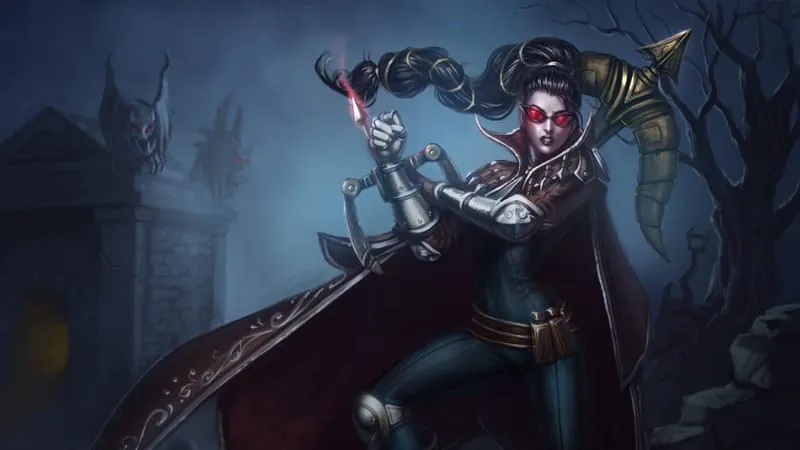 Vayne: League Of Legends Theme Preview Image
